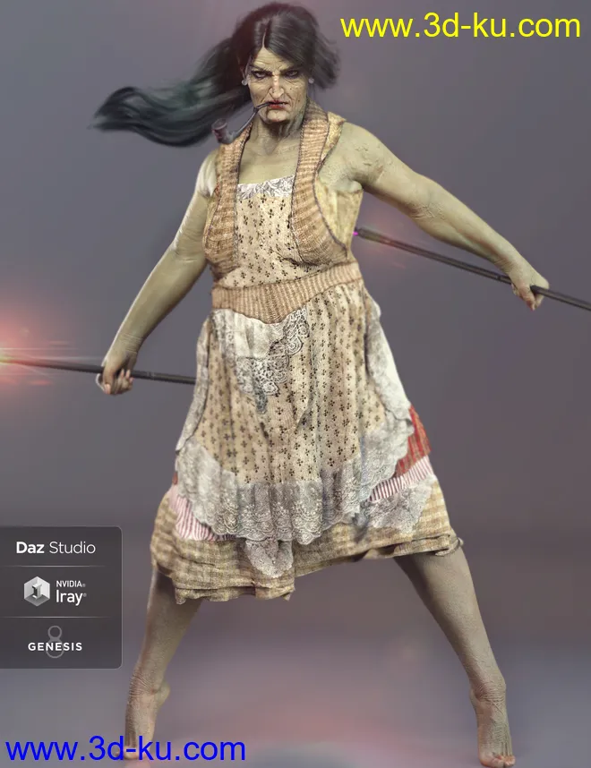Circe for Genesis 8 Female模型的图片6