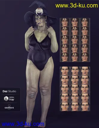 3D打印模型Circe for Genesis 8 Female的图片