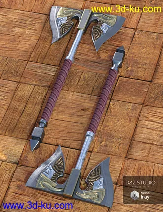 3D打印模型Classic Axes的图片