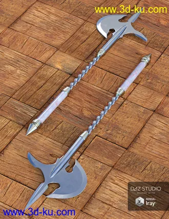 3D打印模型Classic Axes的图片