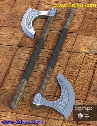 3D打印模型Classic Axes的图片