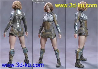 3D打印模型Code Squad 01 - Dystopian Army的图片