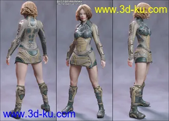 3D打印模型Code Squad 01 - Dystopian Army的图片