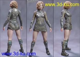 3D打印模型Code Squad 01 - Dystopian Army的图片