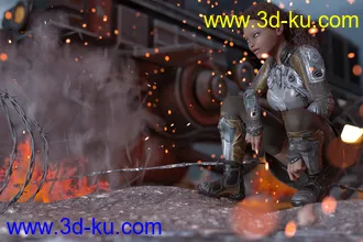 3D打印模型Code Squad 01 - Dystopian Army的图片