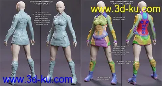 3D打印模型Code Squad 01 - Dystopian Army的图片
