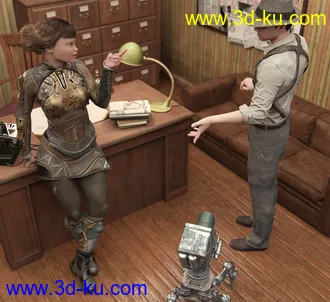 3D打印模型Code Squad 01 - Dystopian Army的图片