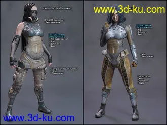 3D打印模型Code Squad 01 - Dystopian Army的图片