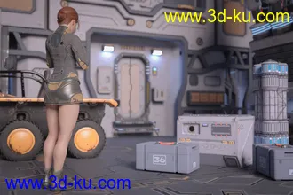3D打印模型Code Squad 01 for Genesis 8 Female(s)的图片