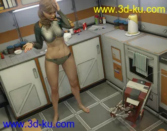3D打印模型Code Squad 01 for Genesis 8 Female(s)的图片