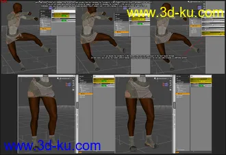 3D打印模型Code Squad 01 for Genesis 8 Female(s)的图片