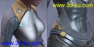 3D打印模型Code Squad 01 for Genesis 8 Female(s)的图片