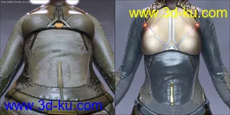 3D打印模型Code Squad 01 for Genesis 8 Female(s)的图片