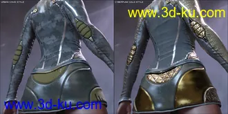 3D打印模型Code Squad 01 for Genesis 8 Female(s)的图片