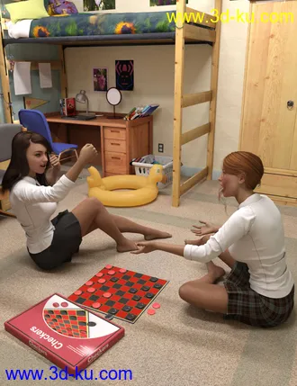 3D打印模型College Dorm Bundle的图片