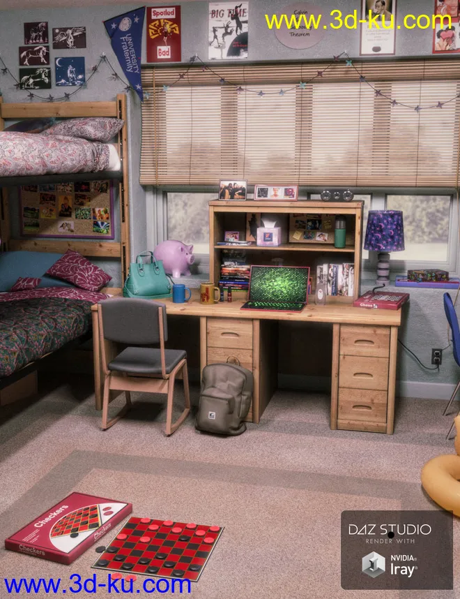 College Dorm Bundle模型的图片12