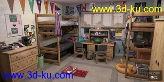 3D打印模型College Dorm Bundle的图片