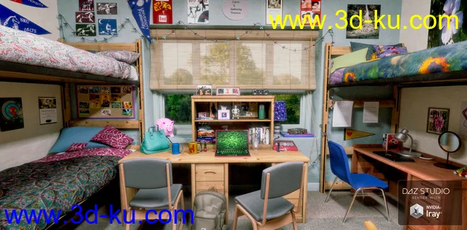 College Dorm Bundle模型的图片16