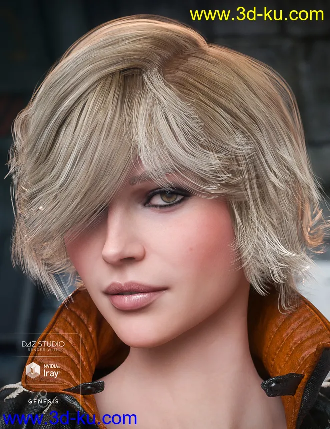 Colors for Greer Hair模型的图片2