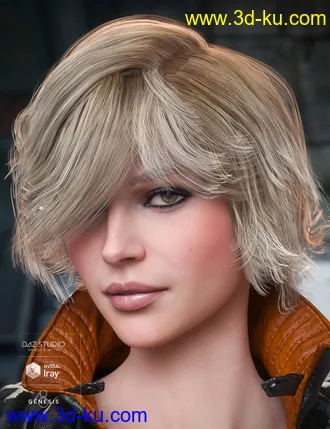 3D打印模型Colors for Greer Hair的图片