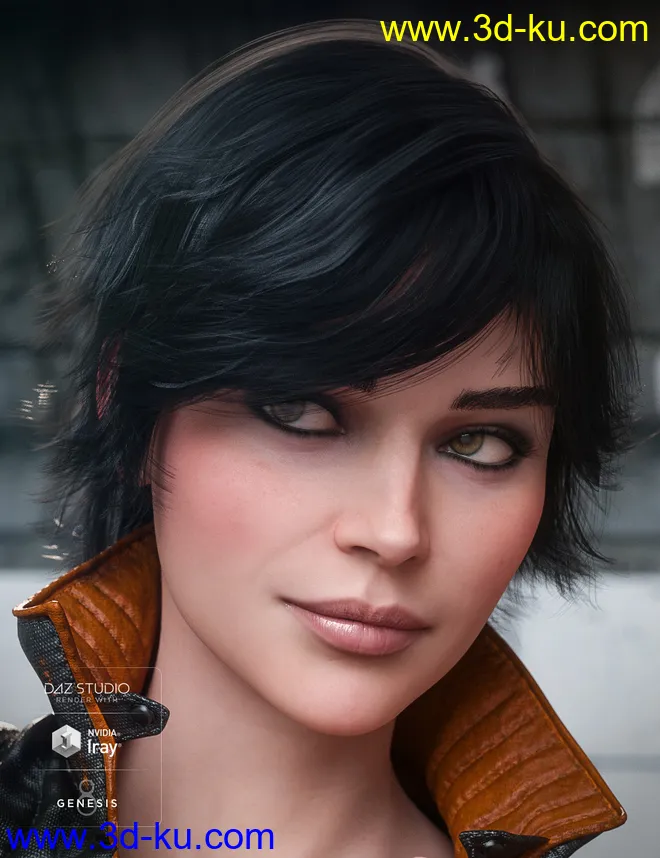 Colors for Greer Hair模型的图片3