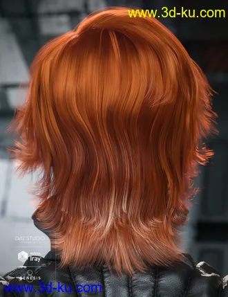 3D打印模型Colors for Greer Hair的图片