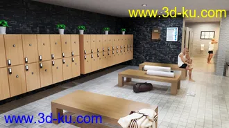 3D打印模型Condominium Locker Room的图片