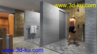 3D打印模型Condominium Locker Room的图片