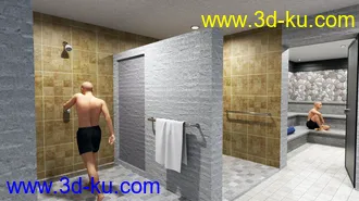 3D打印模型Condominium Locker Room的图片