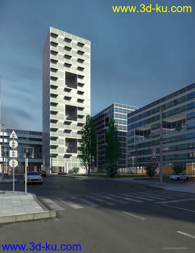 Contemporary Buildings Hyper Kit模型的图片2