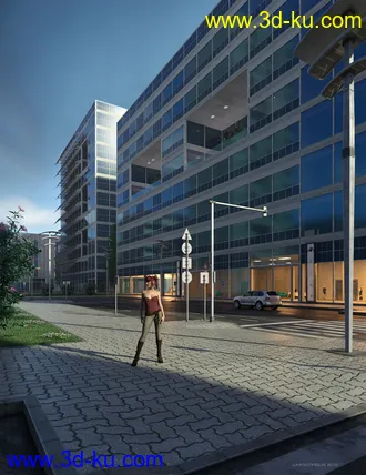 3D打印模型Contemporary Buildings Hyper Kit的图片