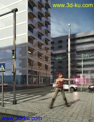 3D打印模型Contemporary Buildings Hyper Kit的图片