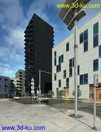 3D打印模型Contemporary Buildings Hyper Kit的图片