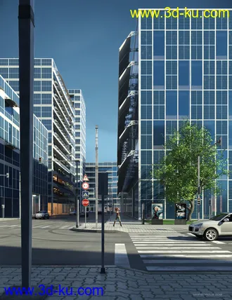 3D打印模型Contemporary Buildings Hyper Kit的图片