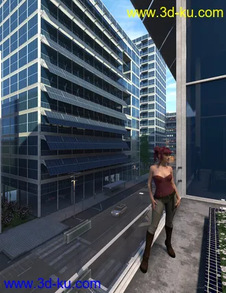 3D打印模型Contemporary Buildings Hyper Kit的图片