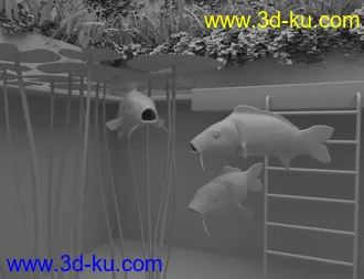 3D打印模型Cosy Bathroom with Rigged Shower and Poses for Genesis 8 Female的图片