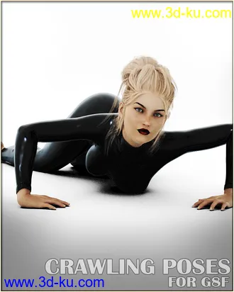 3D打印模型Crawling Poses for G8F的图片
