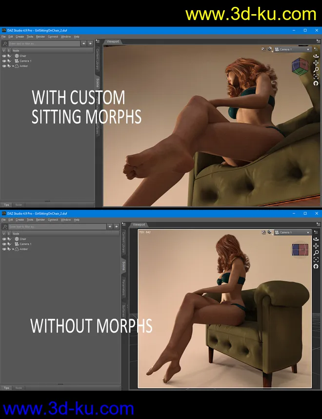 Create Your Own Sitting Morphs模型的图片2