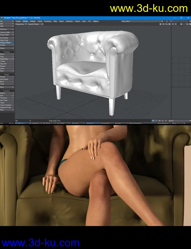 Create Your Own Sitting Morphs模型的图片5