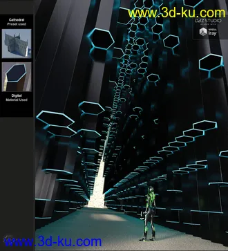3D打印模型Crystal Matrix - Modular Architecture的图片