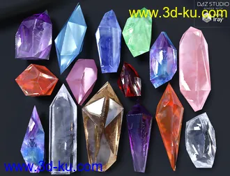 3D打印模型Crystals Volume 1的图片