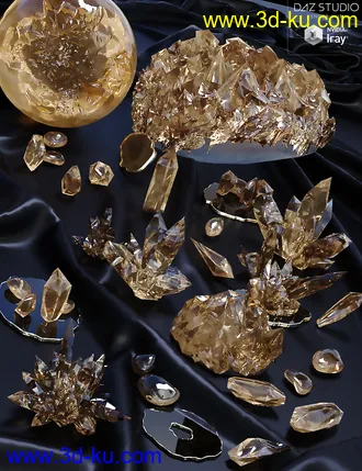 3D打印模型Crystals Volume 1的图片