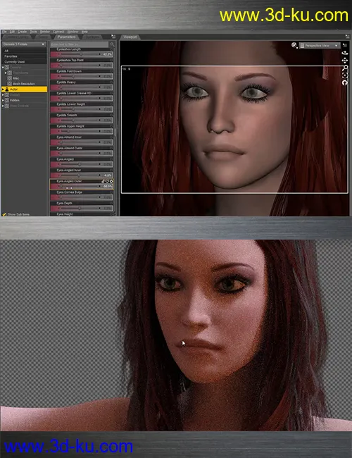 Daz Studio Eye Contact模型的图片3