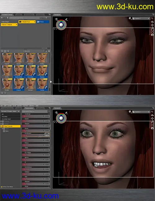 Daz Studio Eye Contact模型的图片5
