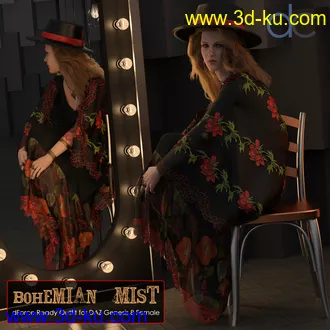 3D打印模型DC-Bohemian Mist的图片