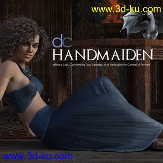 3D打印模型DC-HandMaiden for Genesis 8 Female的图片