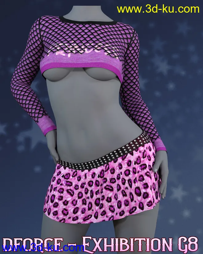 dforce - Exhibition - Genesis 8模型的图片1