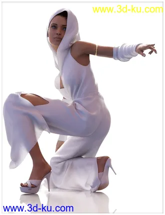 3D打印模型dForce 90'S Chic for Genesis 8 Female的图片