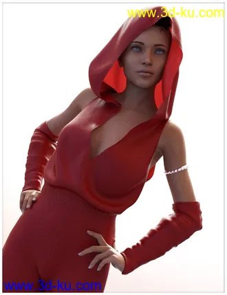 3D打印模型dForce 90'S Chic for Genesis 8 Female的图片