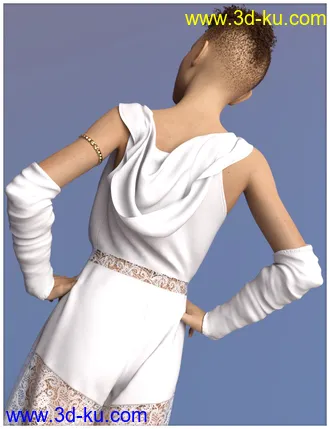 3D打印模型dForce 90'S Chic for Genesis 8 Female的图片